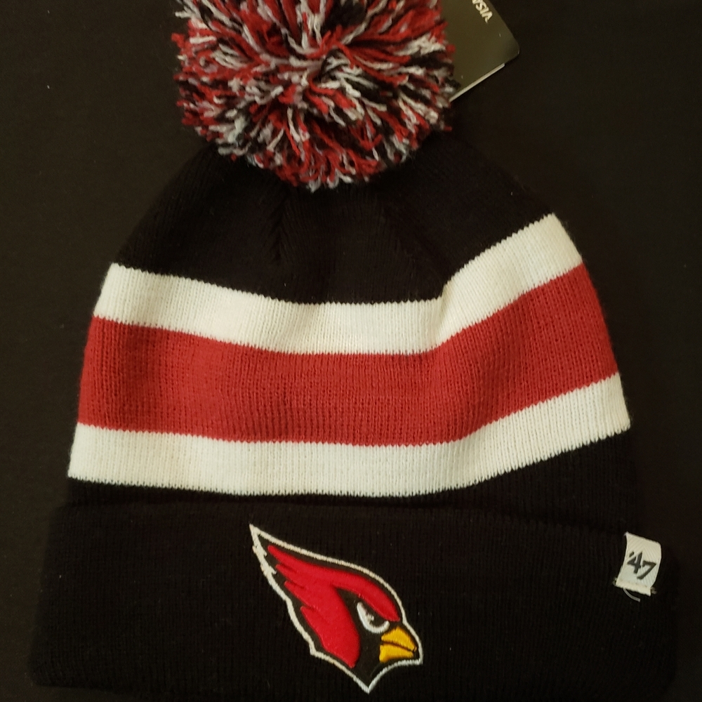NFL Cardinals Pom Beanie